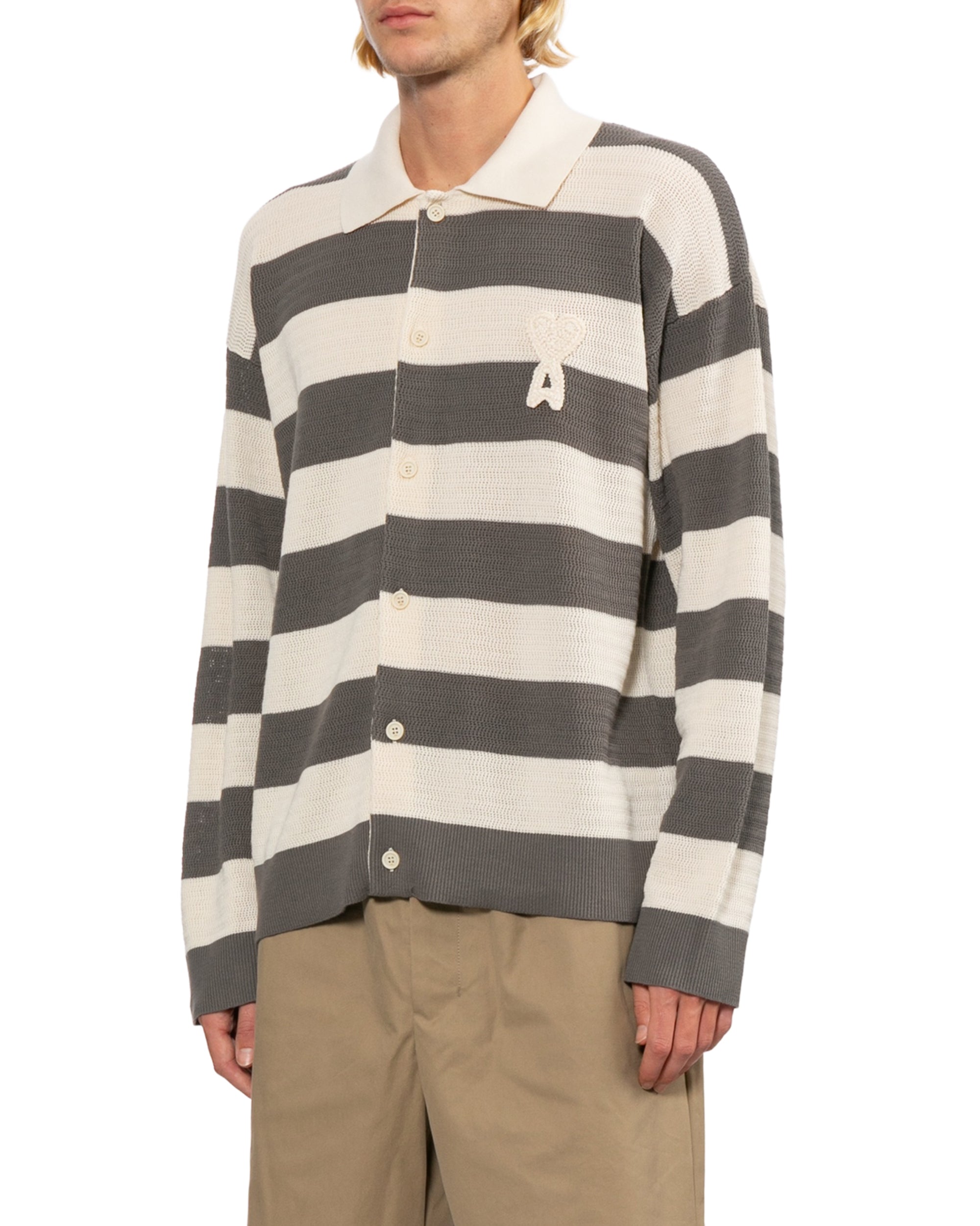 Striped knit top