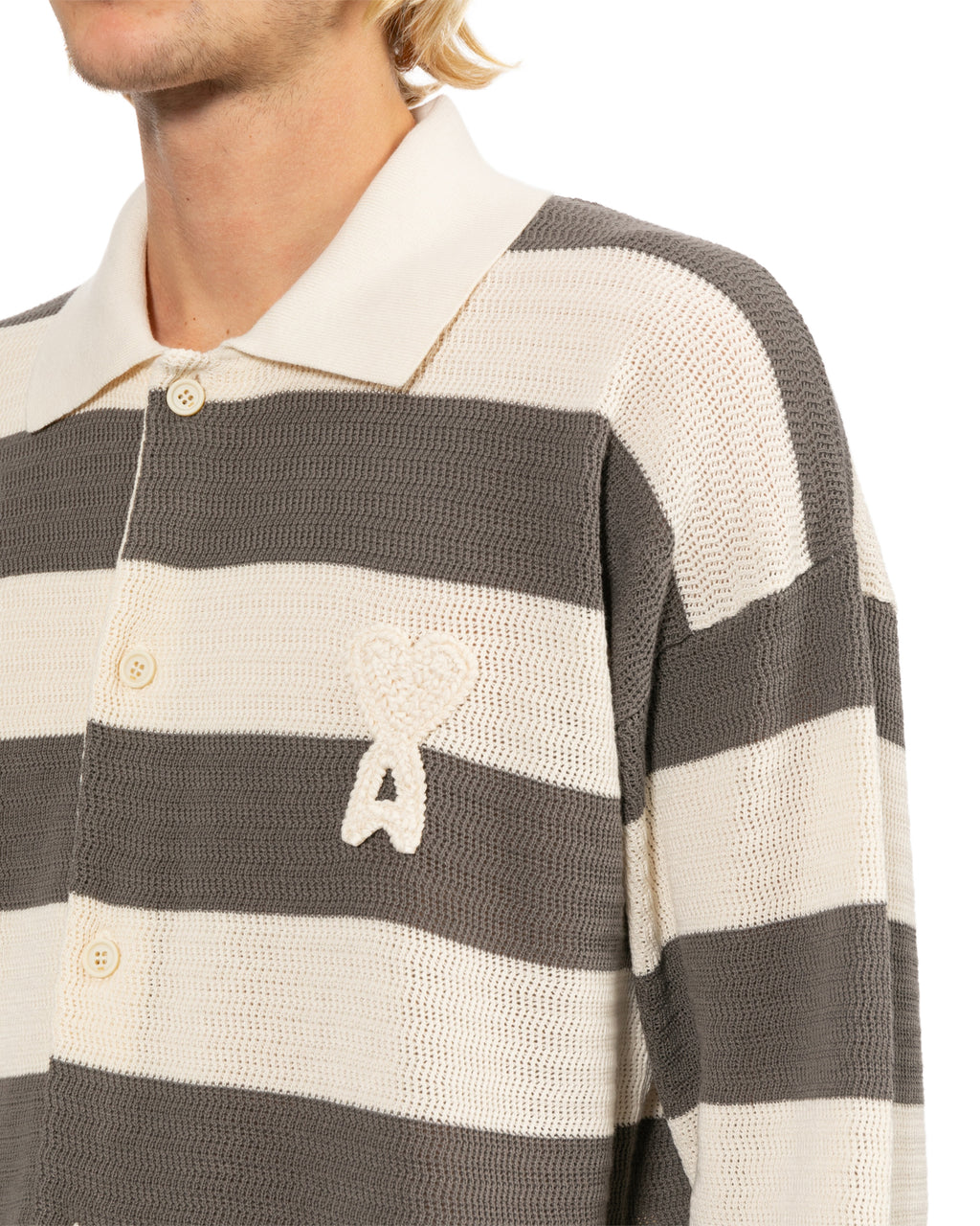 Striped knit top
