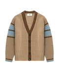 Striped cardigan