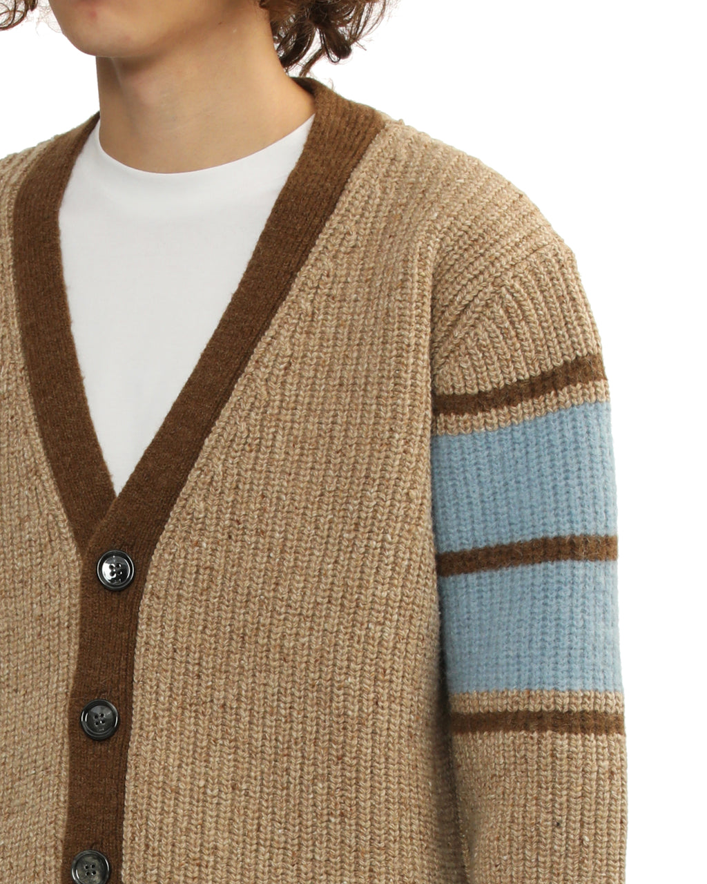 Striped cardigan