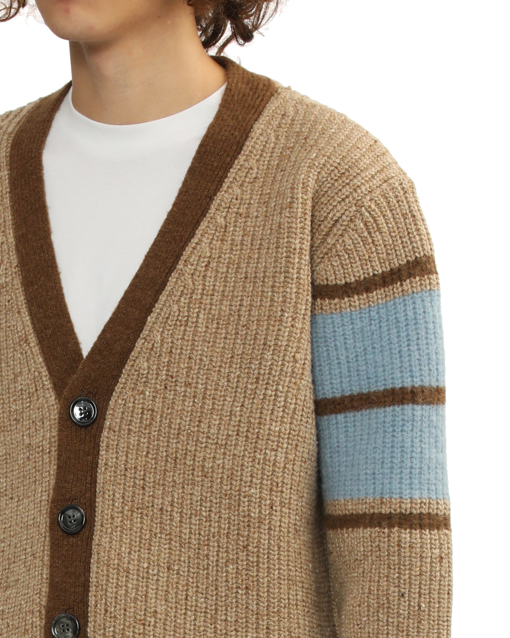Striped cardigan