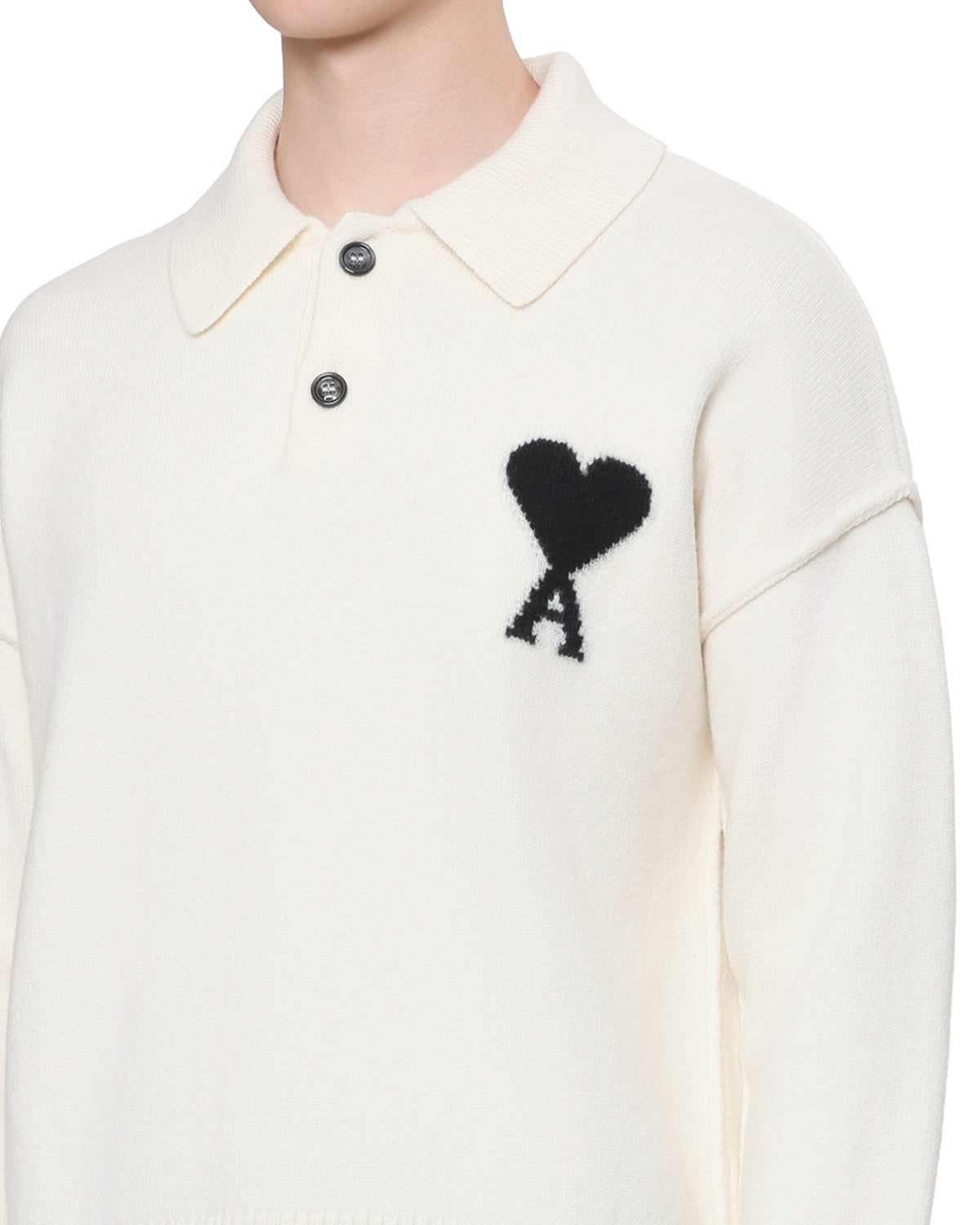 Long sleeve polo shirt