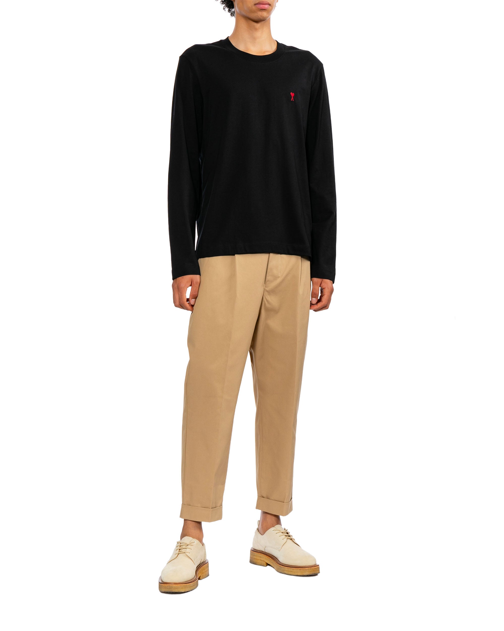 Embroidered long-tee