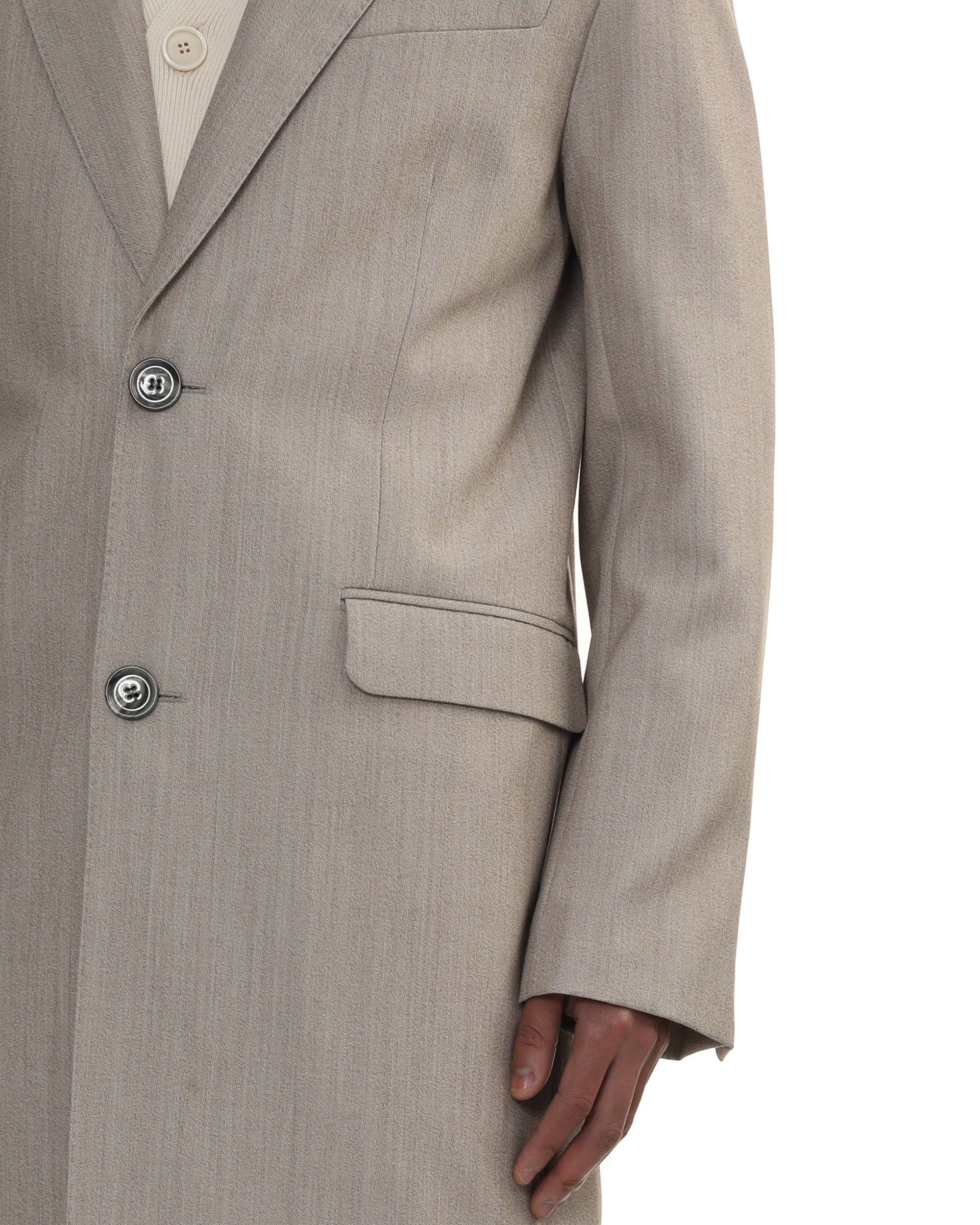 Single breasted coat