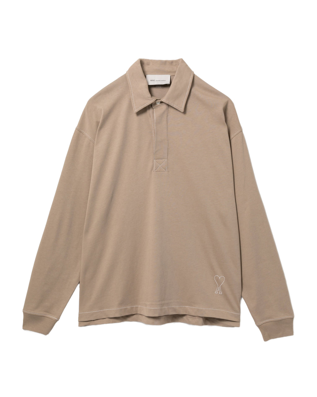 Long sleeve polo shirt