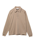 Long sleeve polo shirt