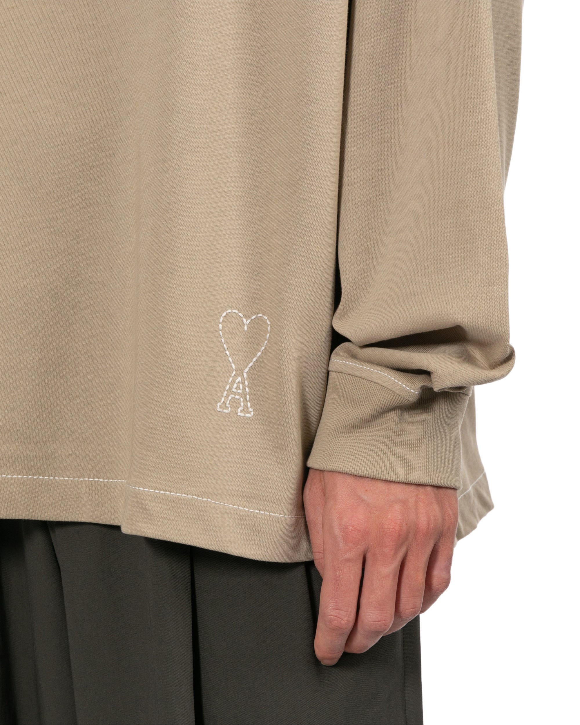 Long sleeve polo shirt