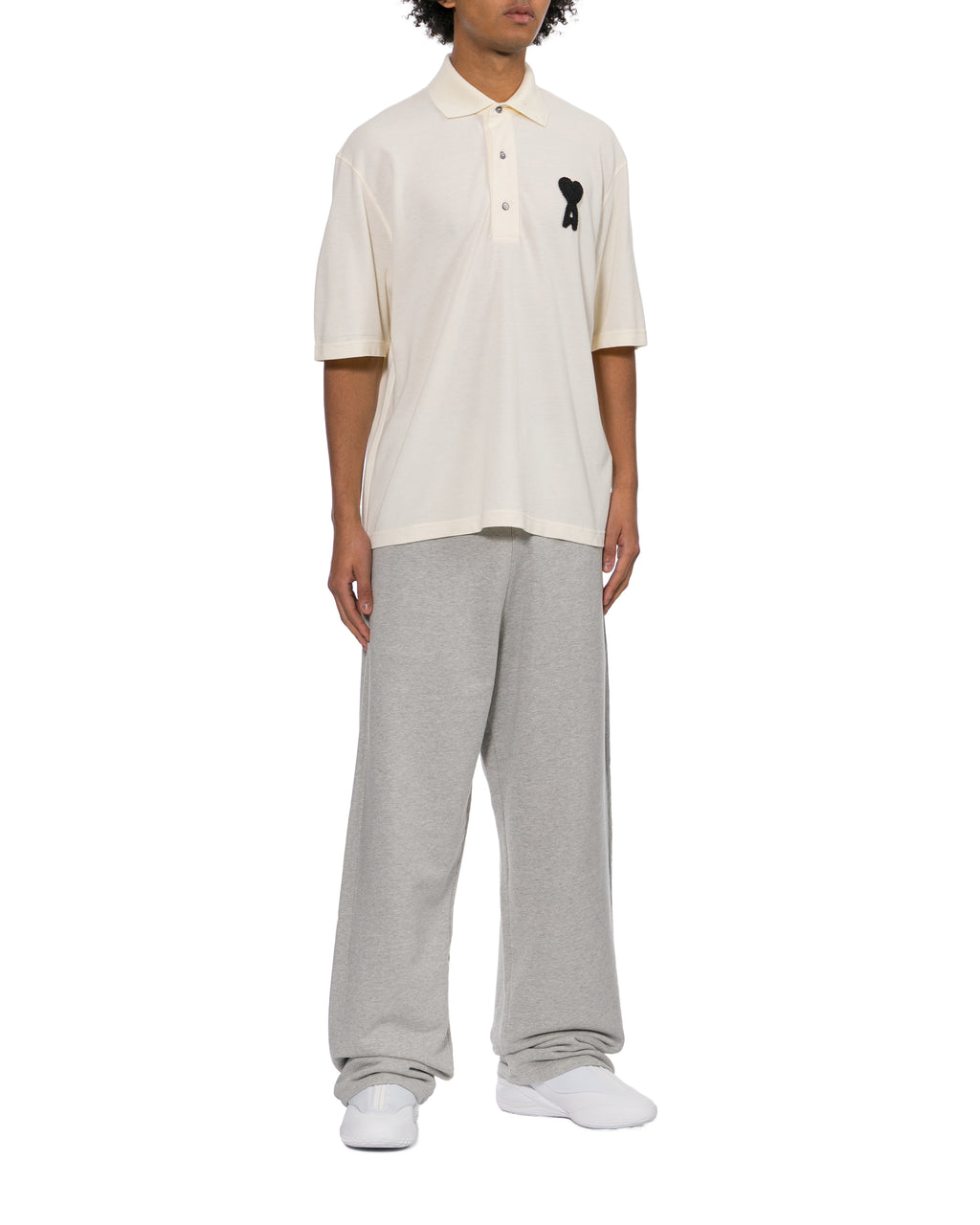 Ami de Coeur embroidered polo shirt