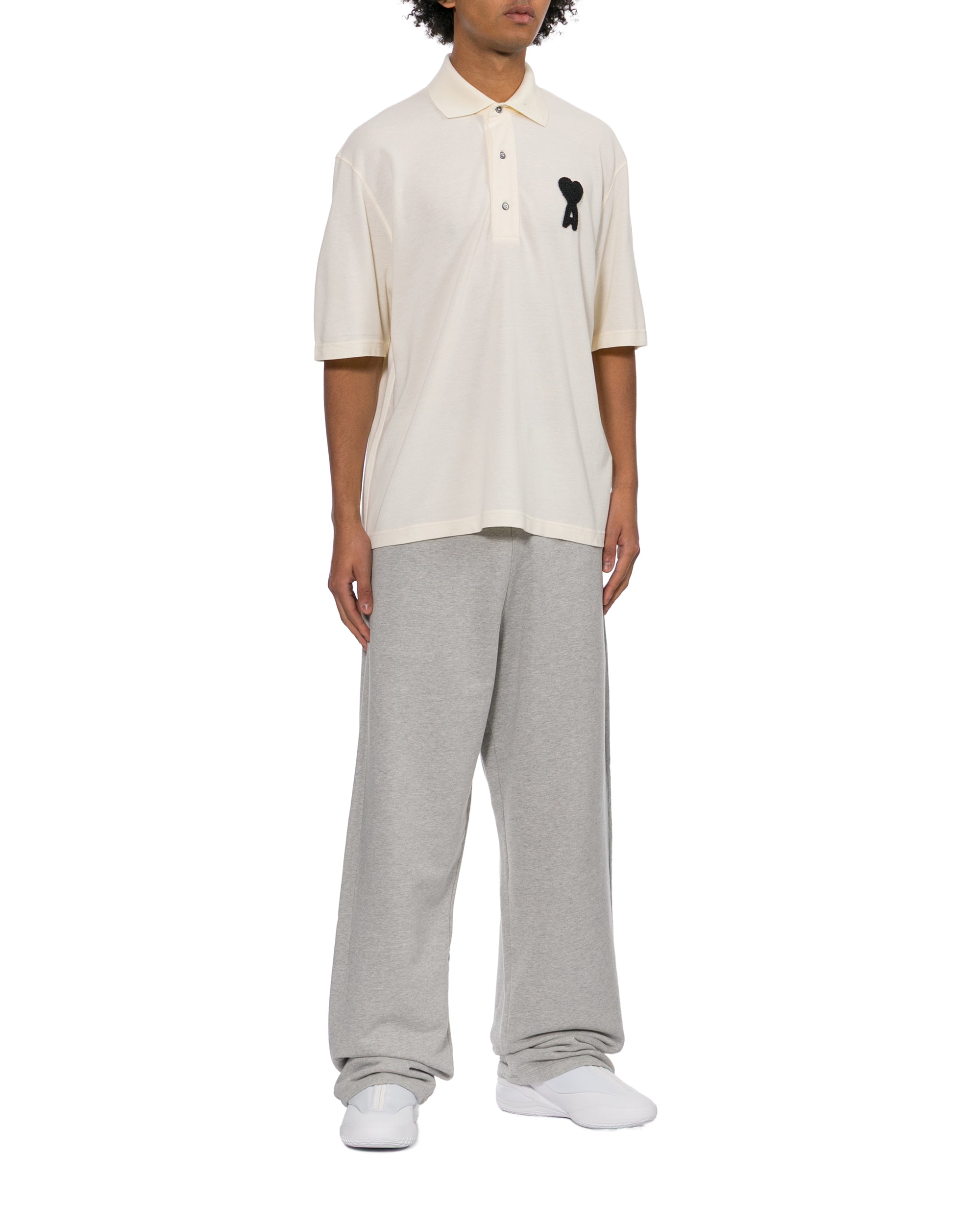 Ami de Coeur embroidered polo shirt
