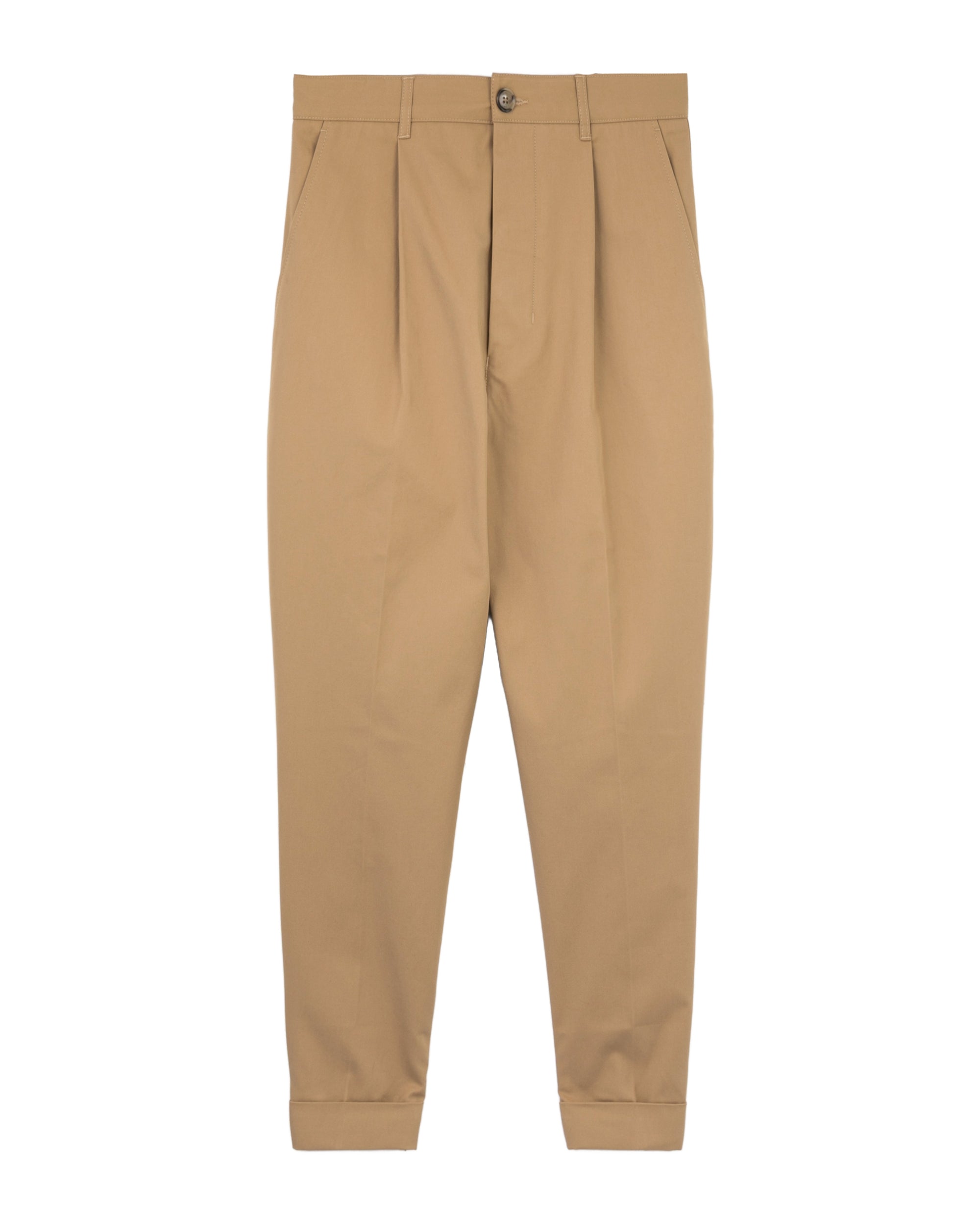 Pleated pants