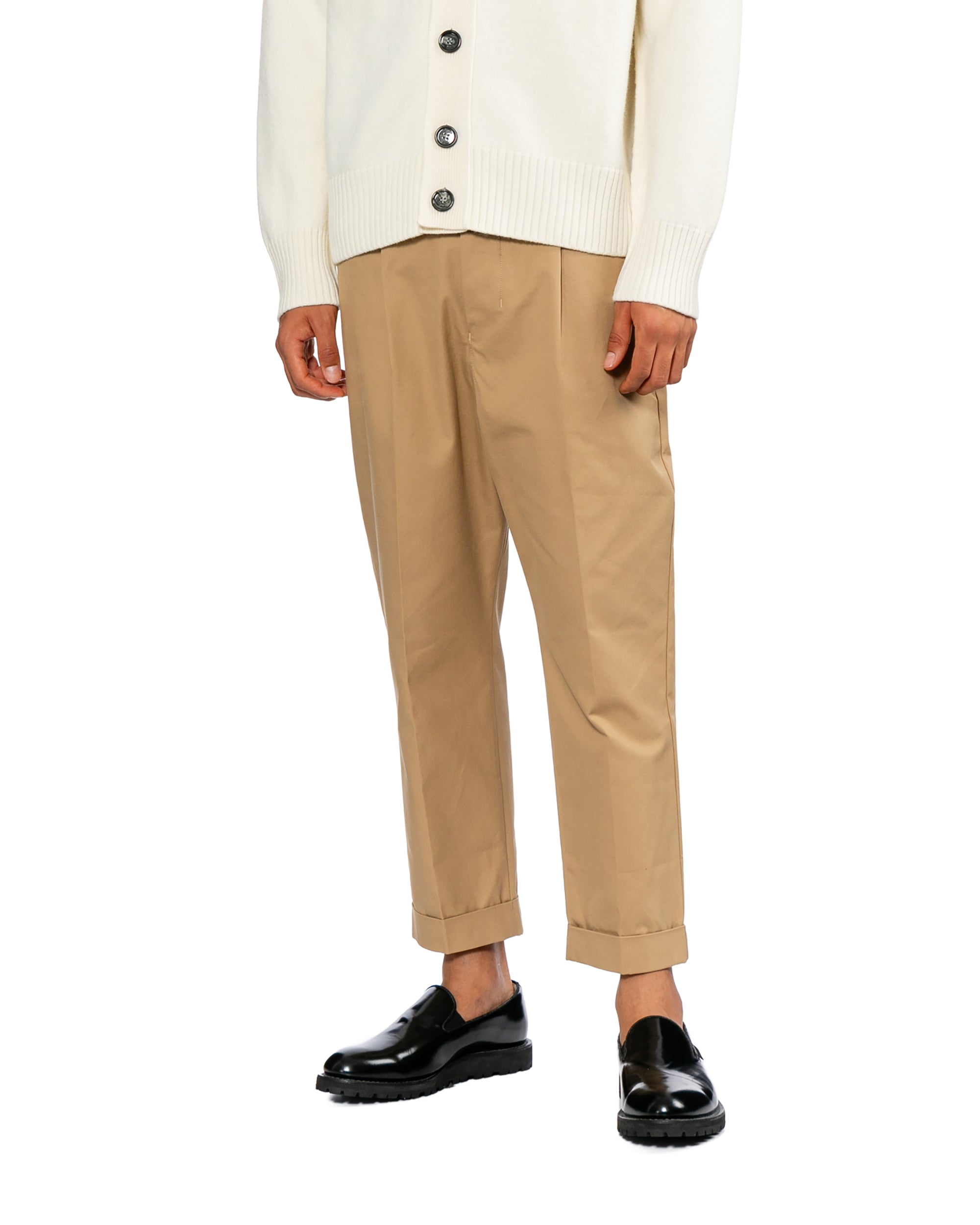 Pleated pants