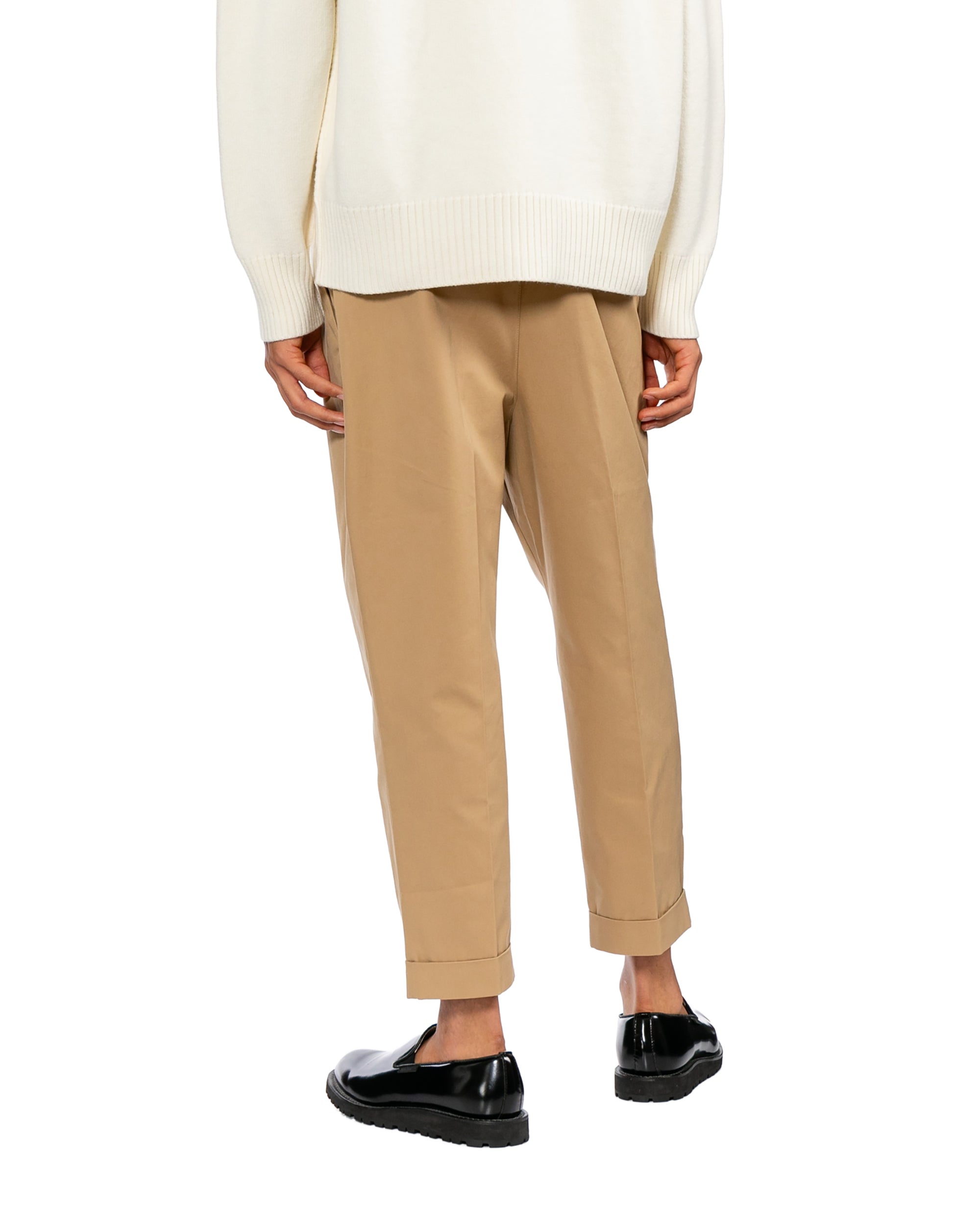 Pleated pants