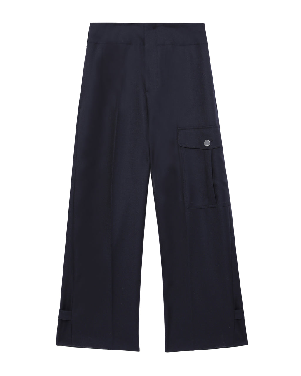 Straight leg trousers