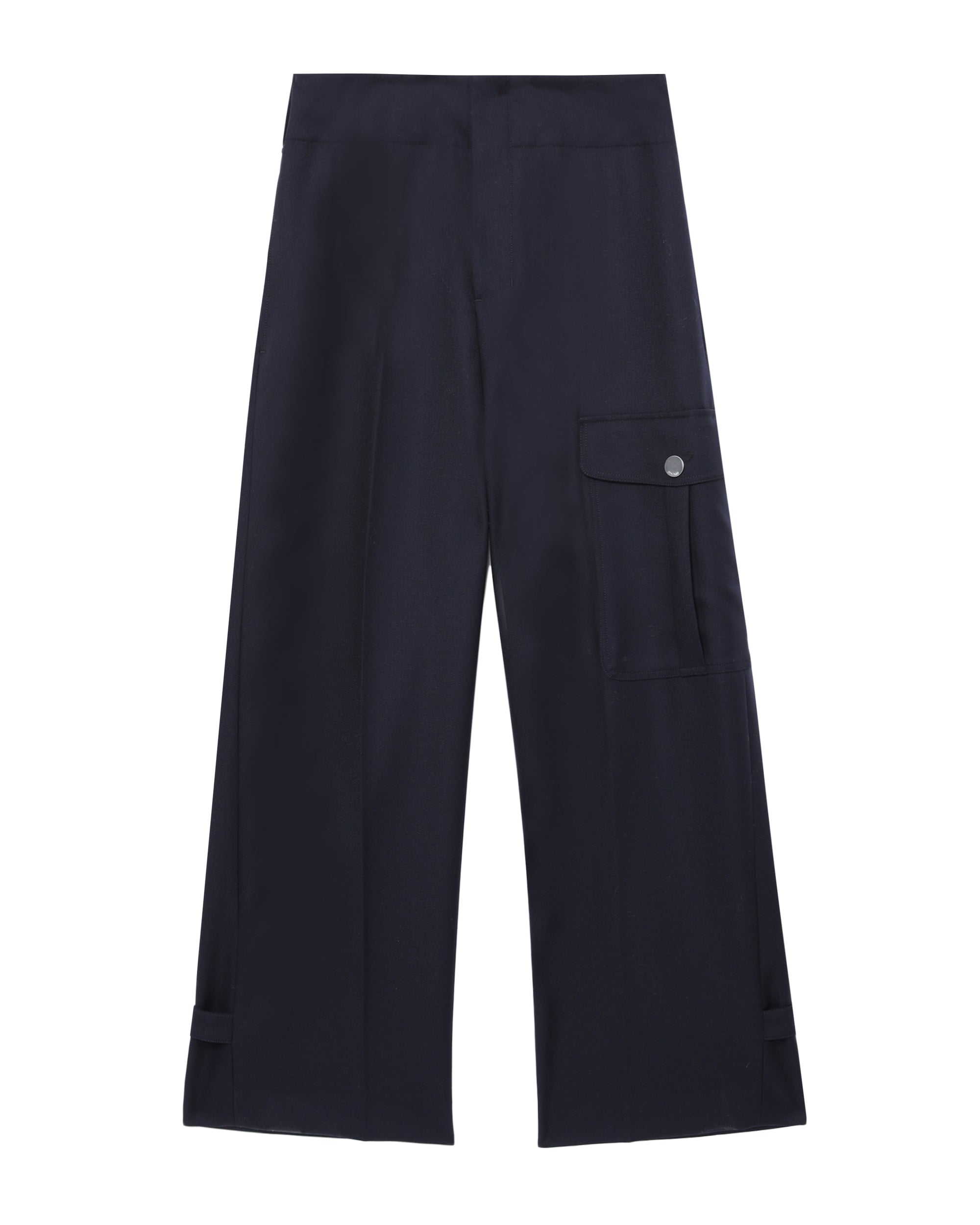 Straight leg trousers