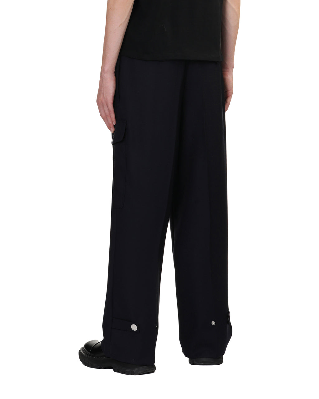 Straight leg trousers