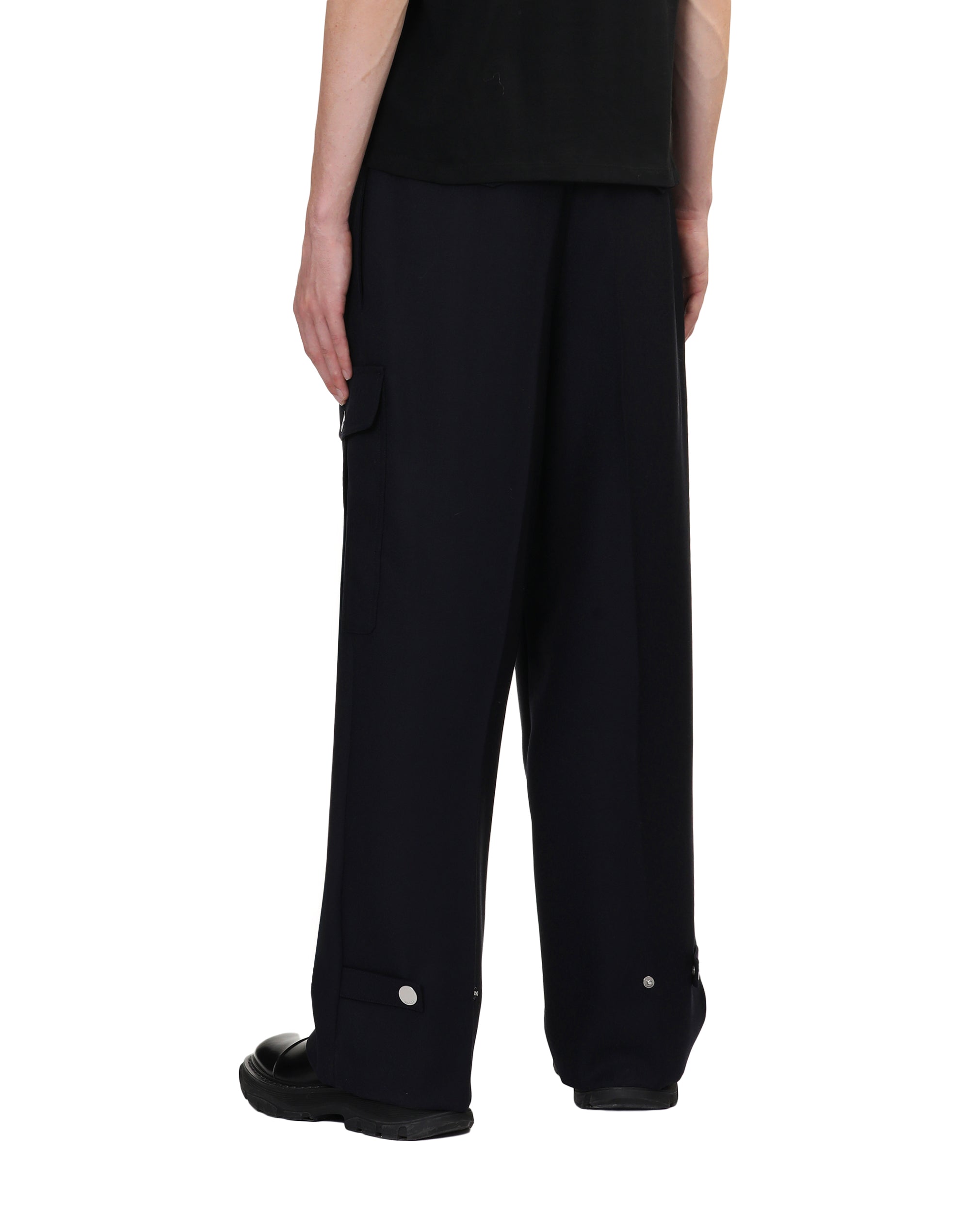 Straight leg trousers