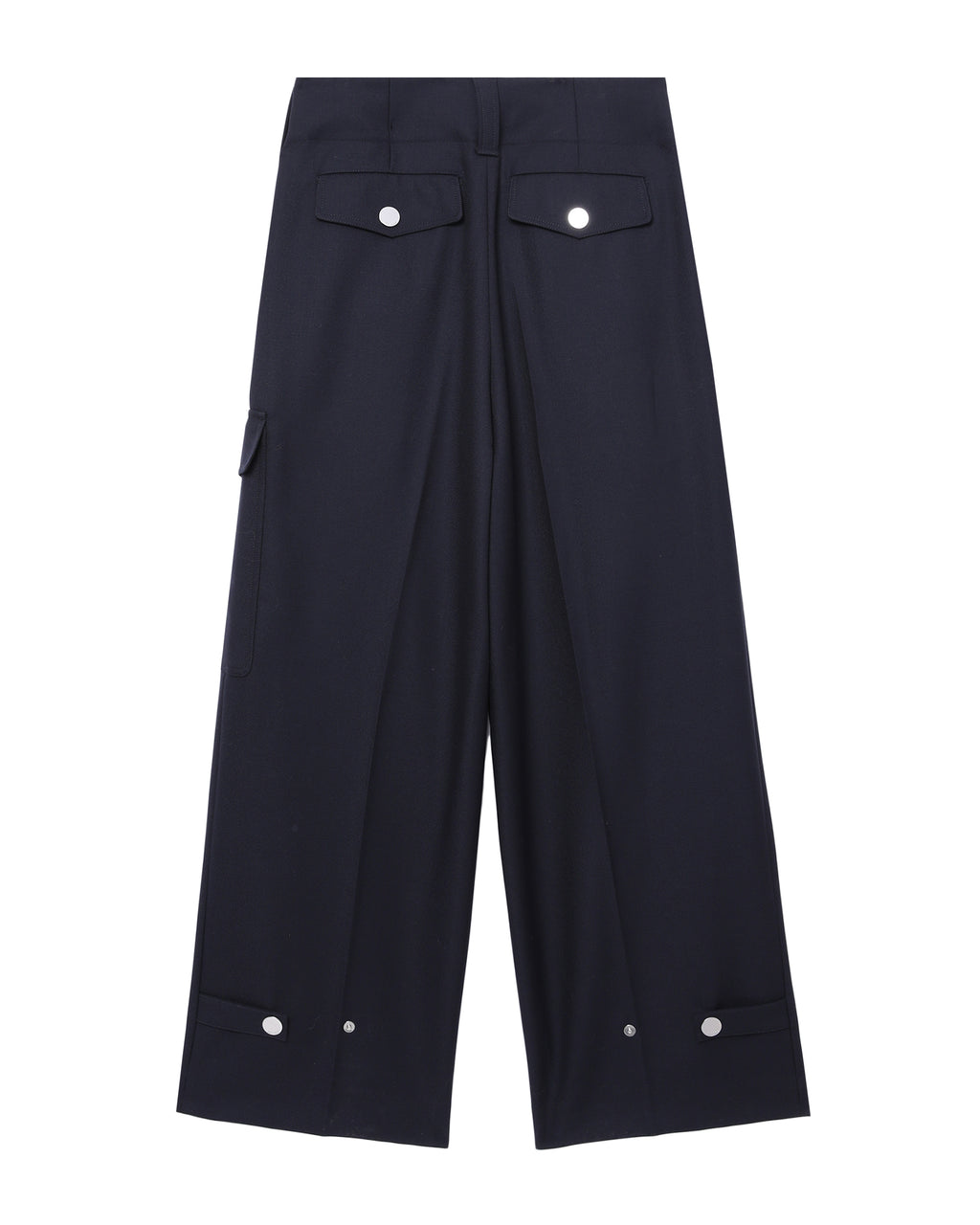 Straight leg trousers