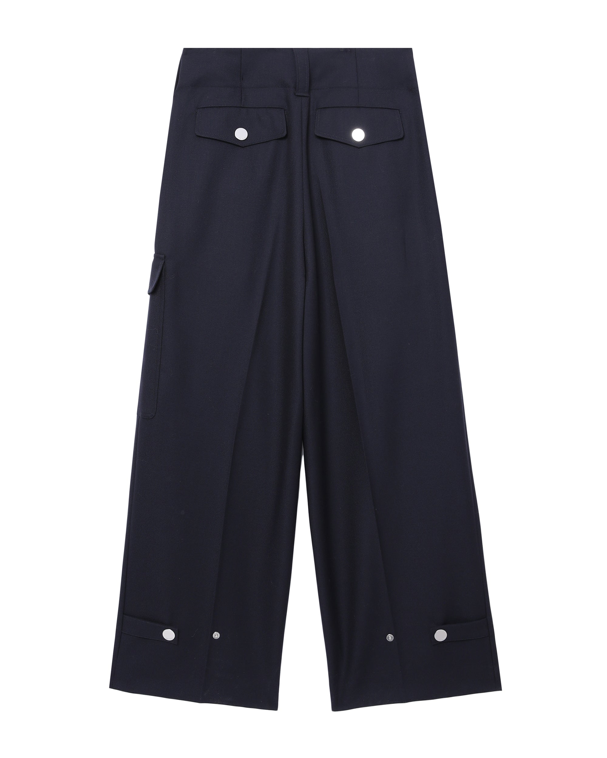 Straight leg trousers