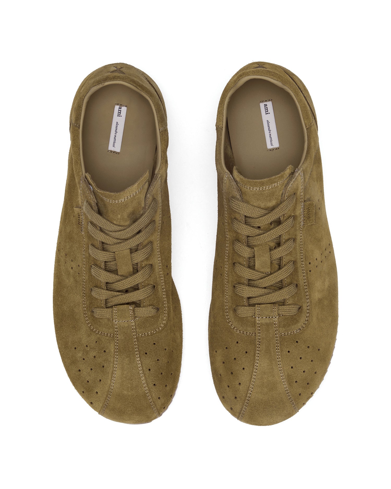 Soft lace-up sneakers