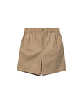 Elasticated-waist shorts