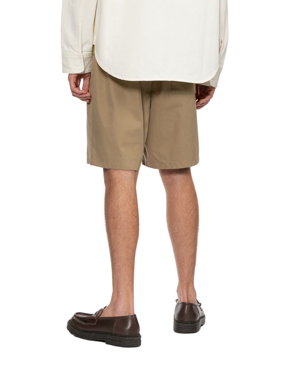 Elasticated-waist shorts