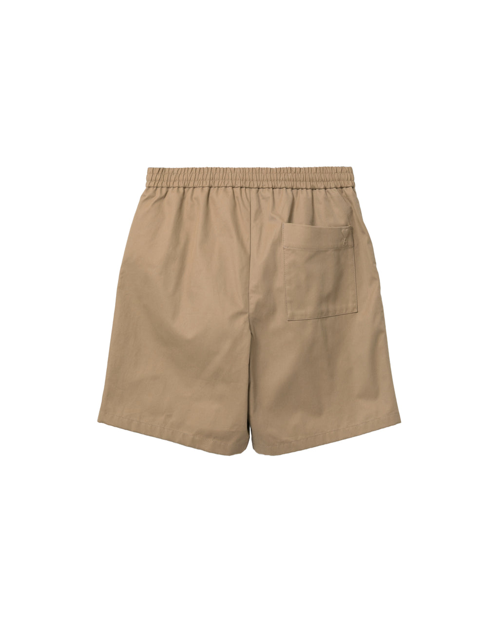 Elasticated-waist shorts