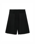 Pleated shorts