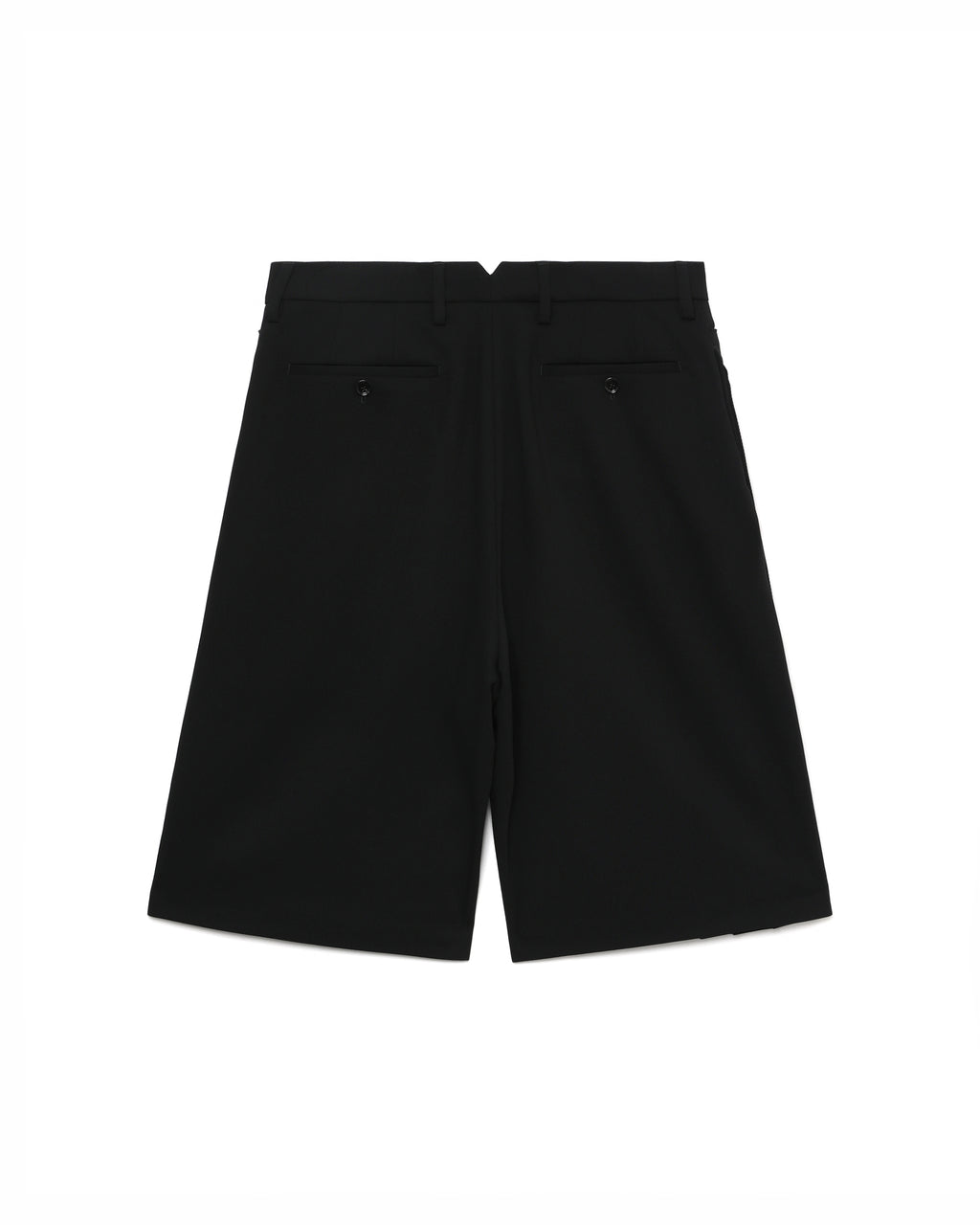 Pleated shorts