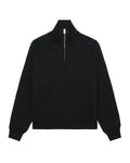 Half-zip sweatshirt