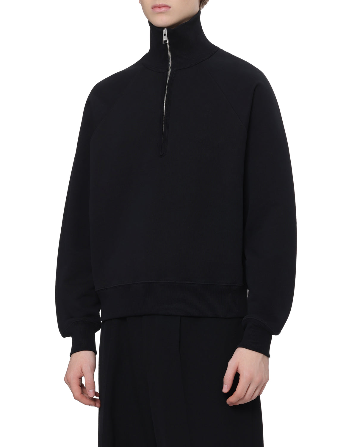 Half-zip sweatshirt
