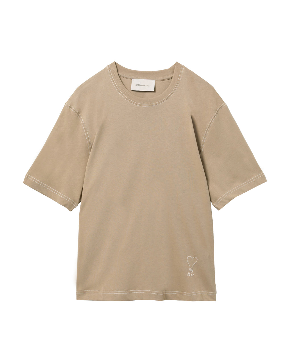 Logo embroidered tee