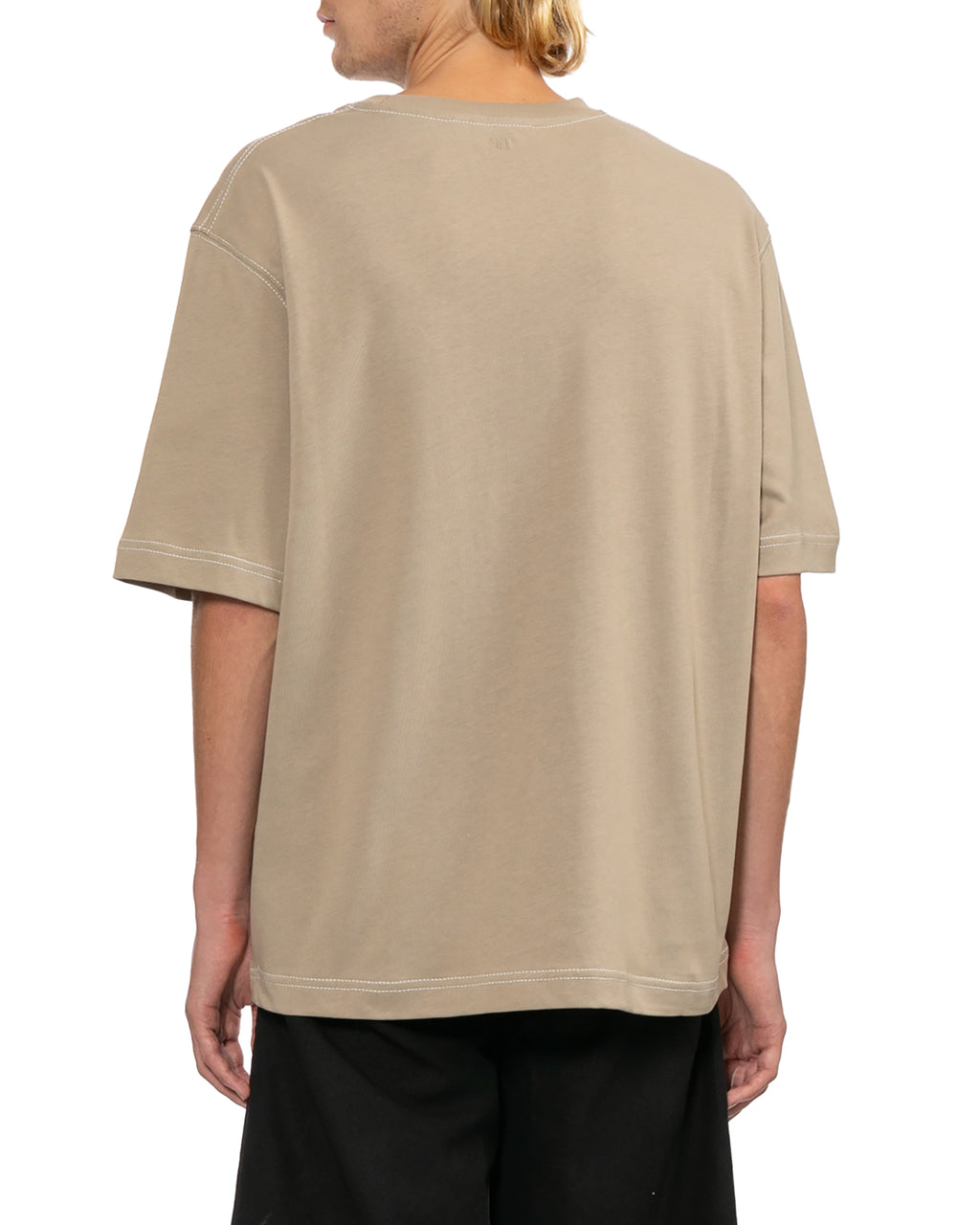 Logo embroidered tee