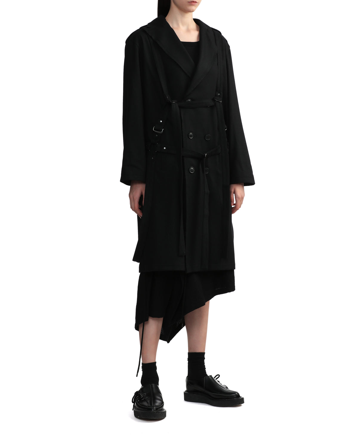 Harness detail coat