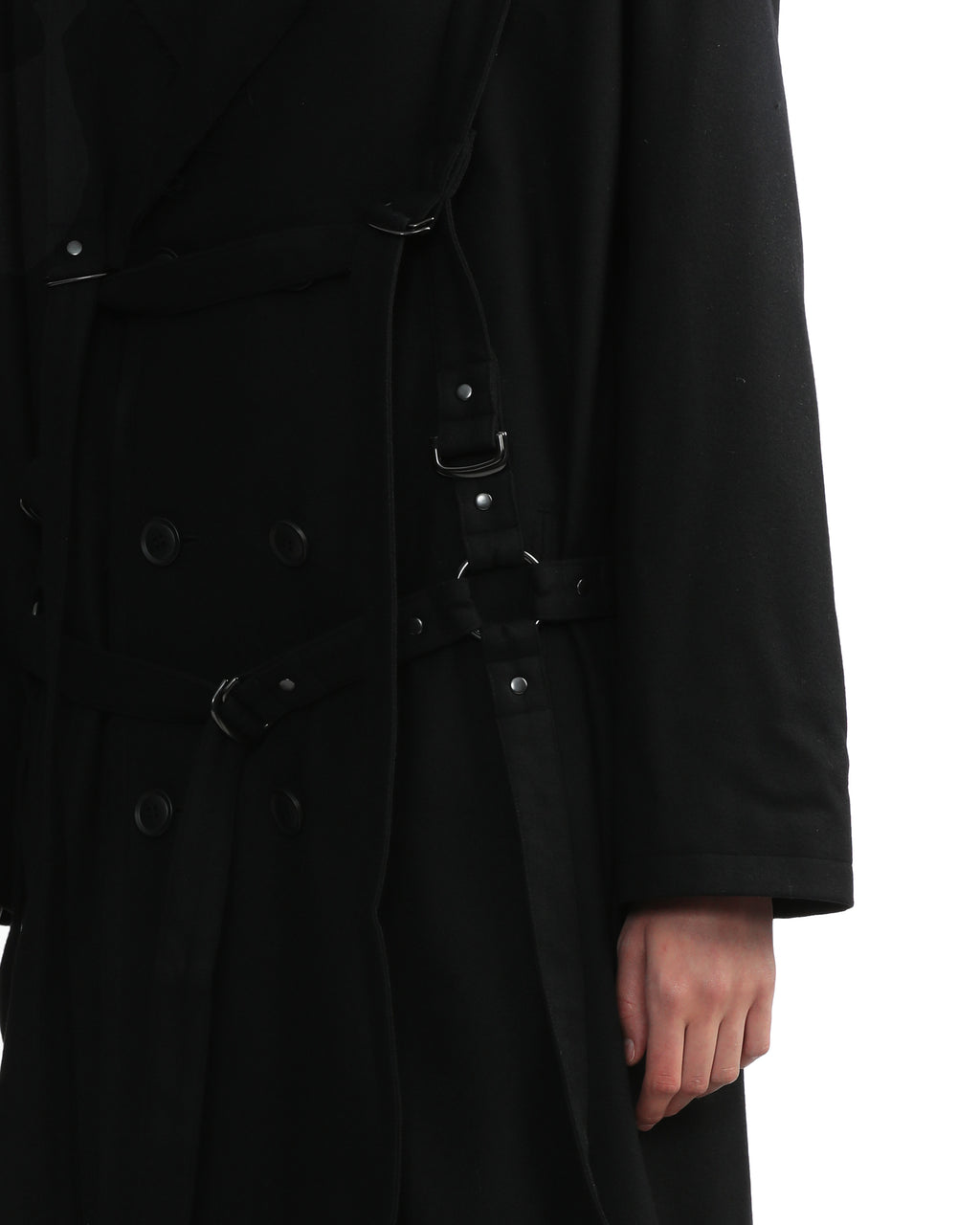 Harness detail coat
