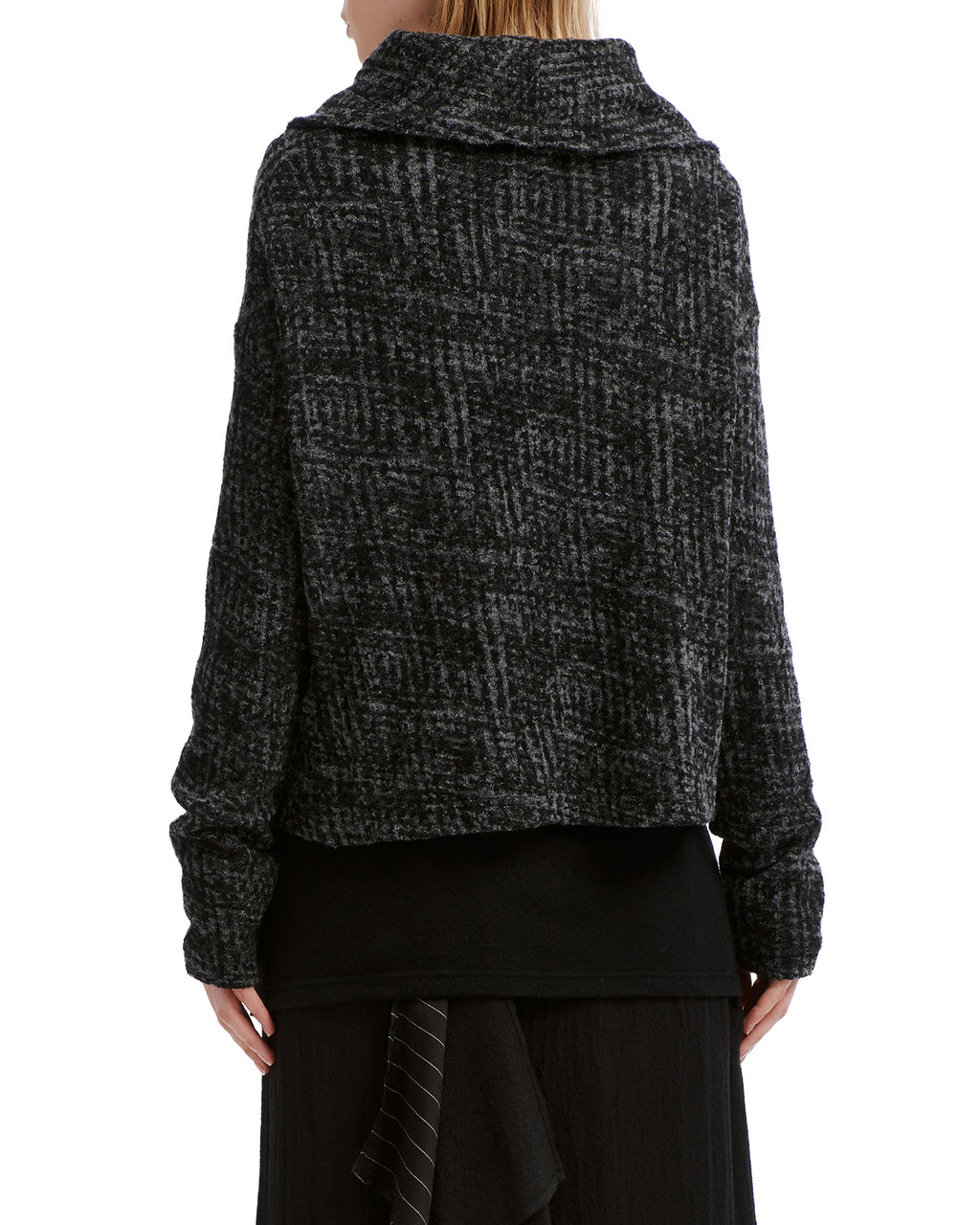 Shawl collar cardigan
