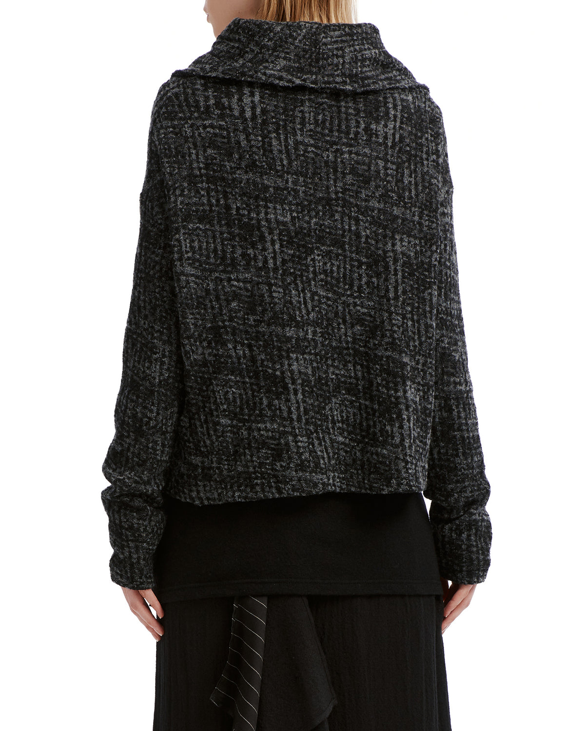 Shawl collar cardigan