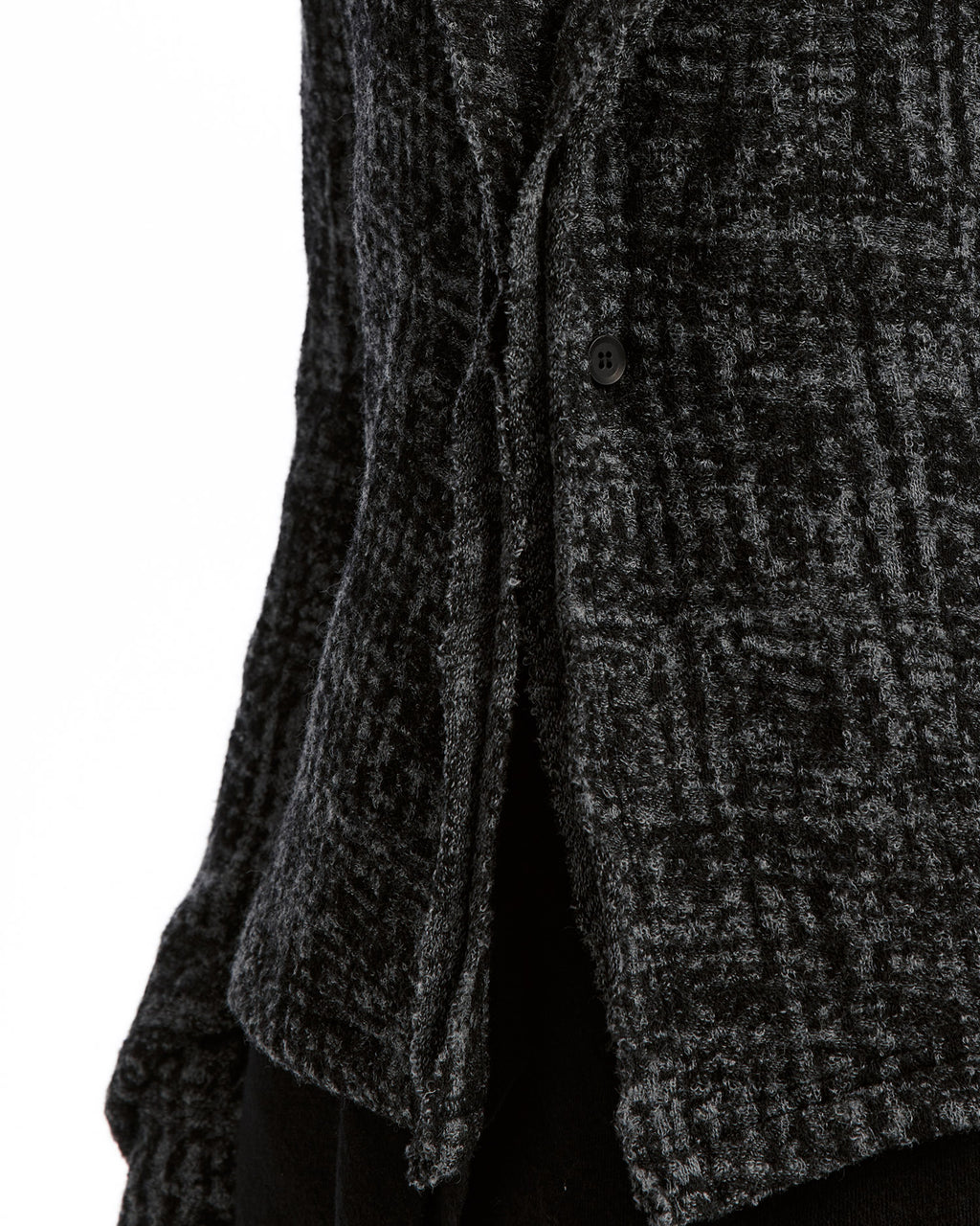 Shawl collar cardigan