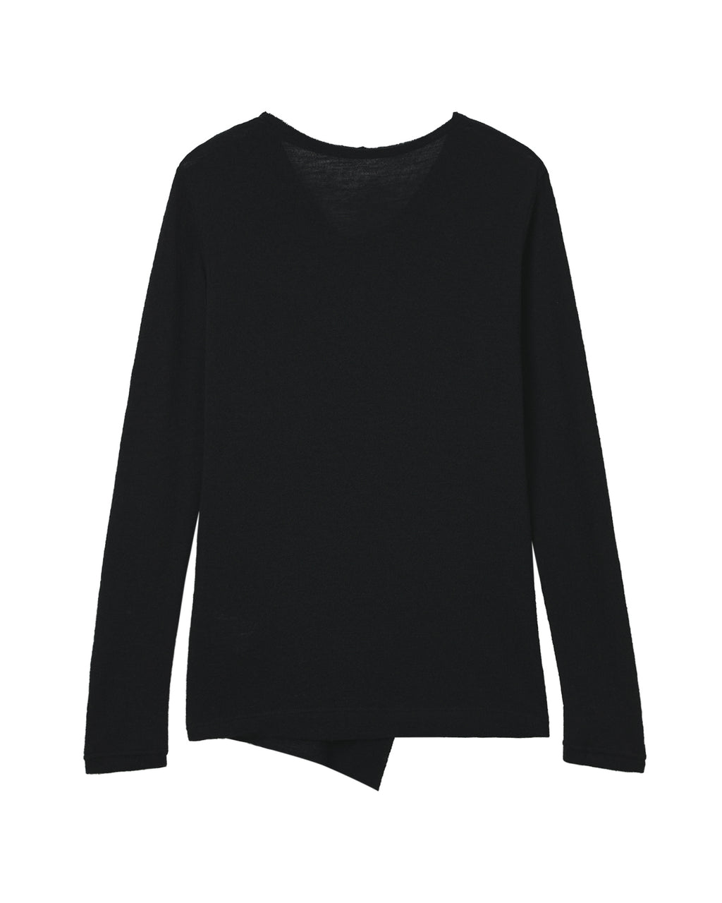 Ruffled long sleeve blouse