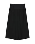 Pleated maxi skirt