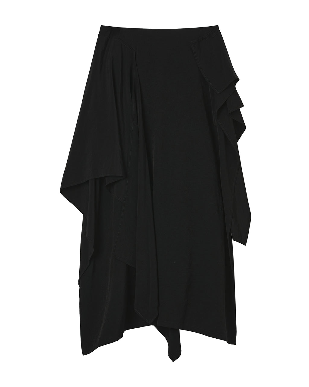 Asymmetrical skirt