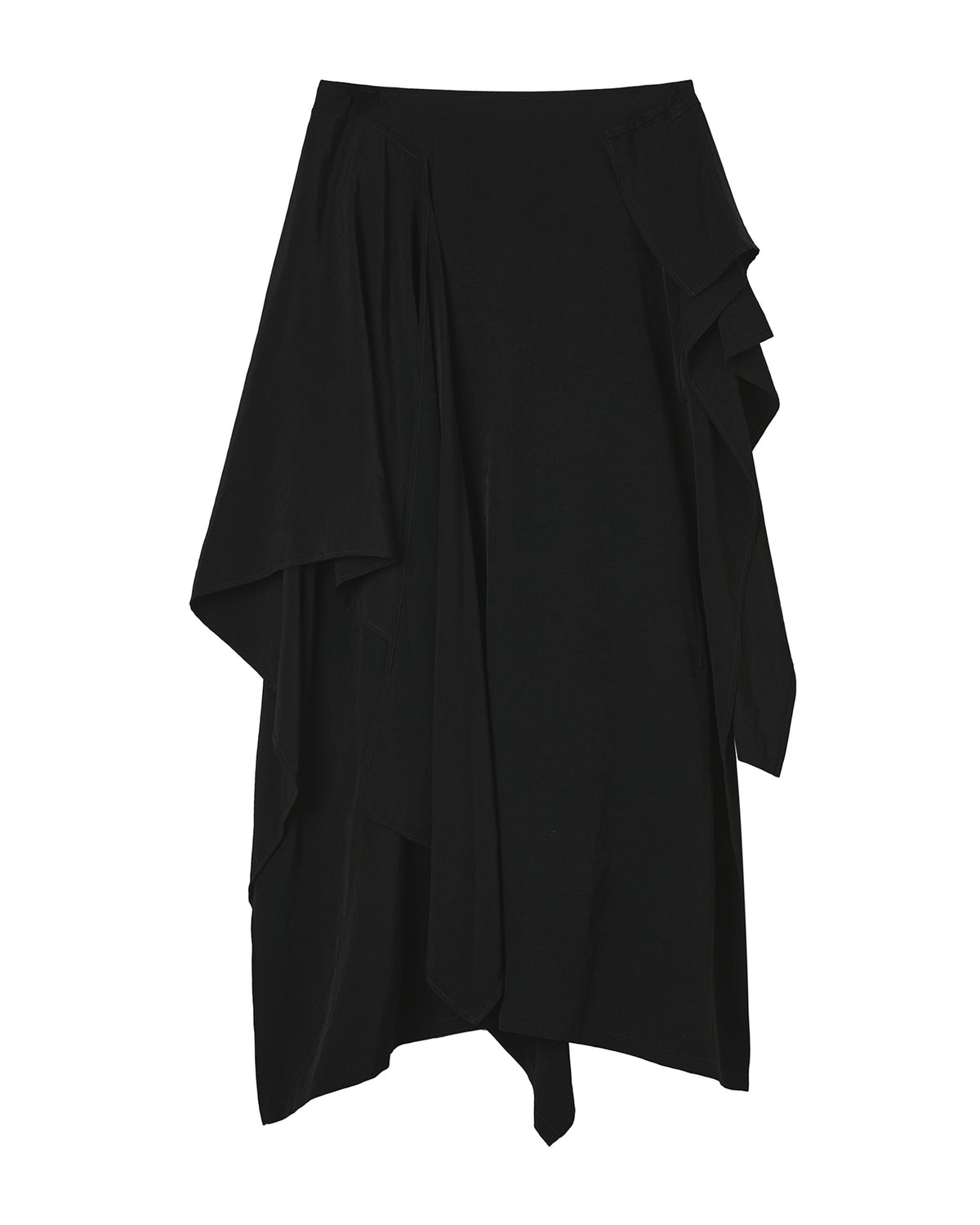 Asymmetrical skirt