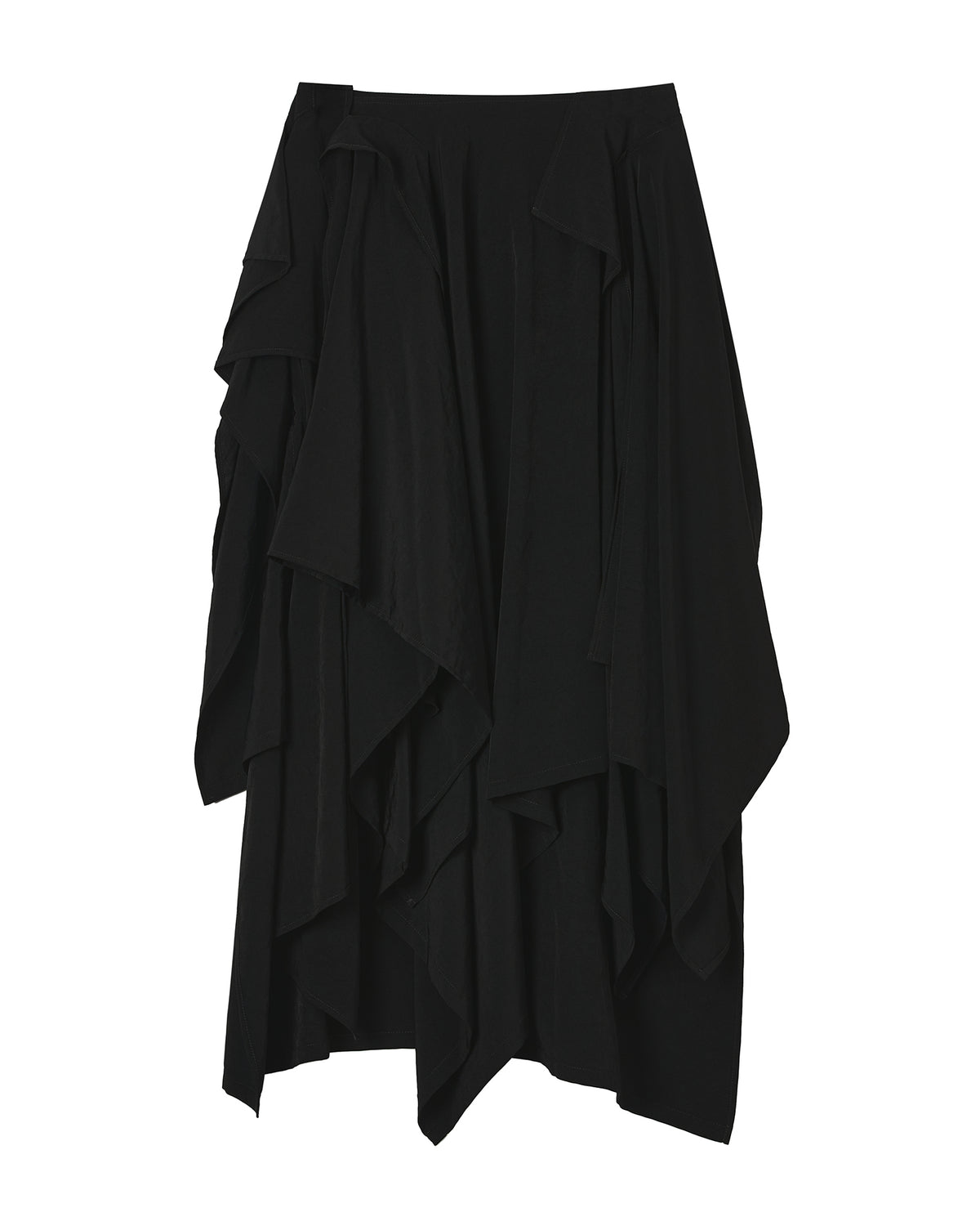 Asymmetrical skirt