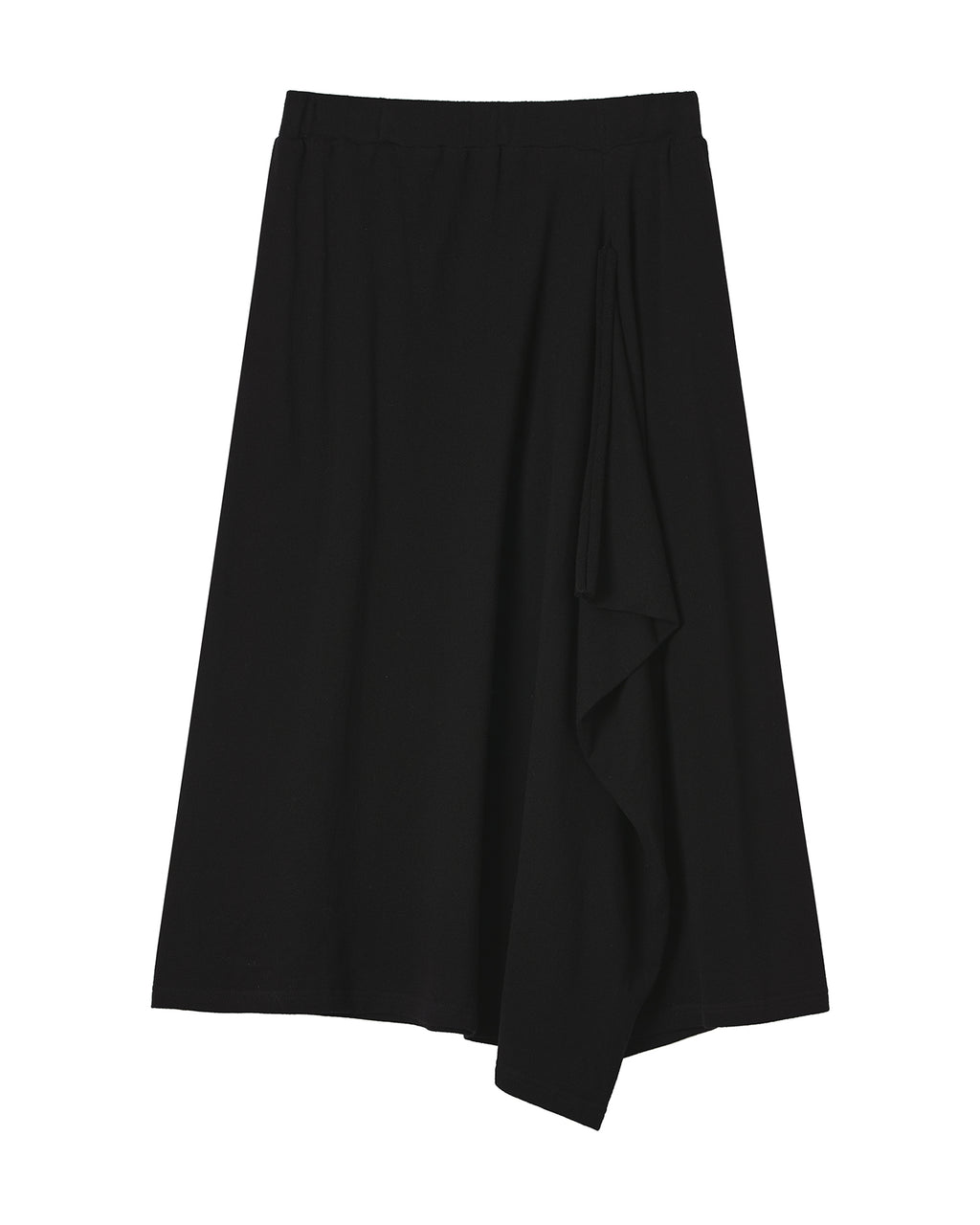 Drape accent skirt