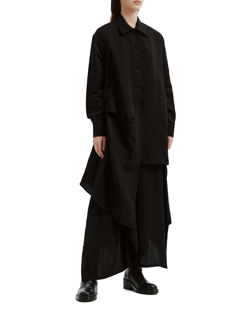 Asymmetric shirt