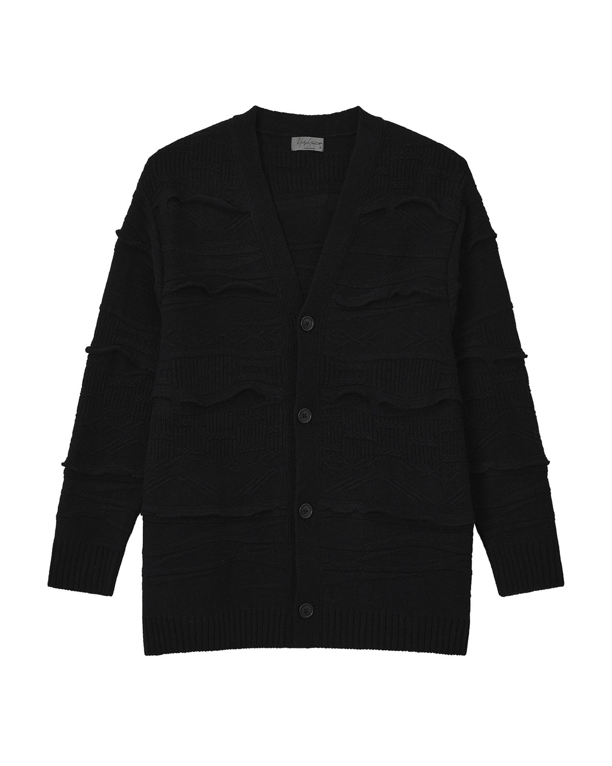 Ruffled cardigan