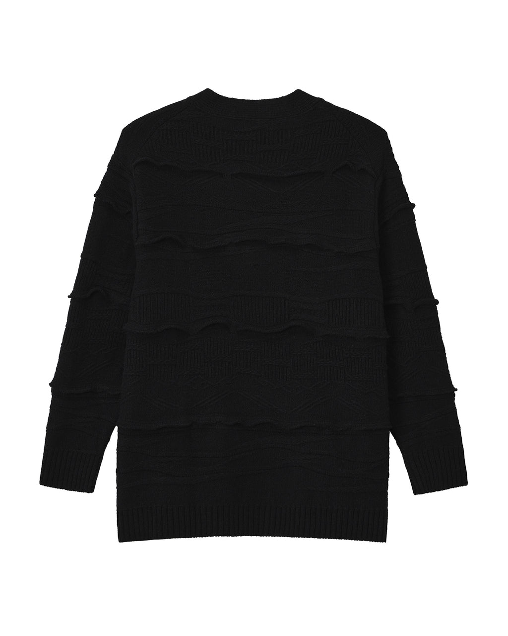 Ruffled cardigan