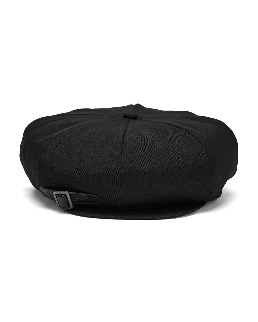 Buckled newsboy cap