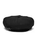 Buckled newsboy cap