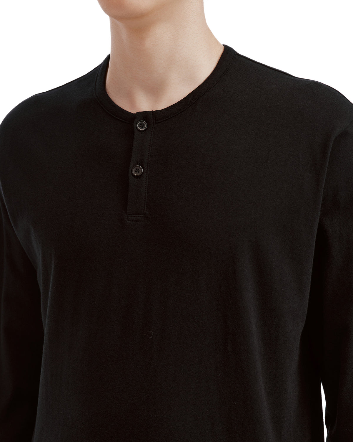 Henley long sleeve tee