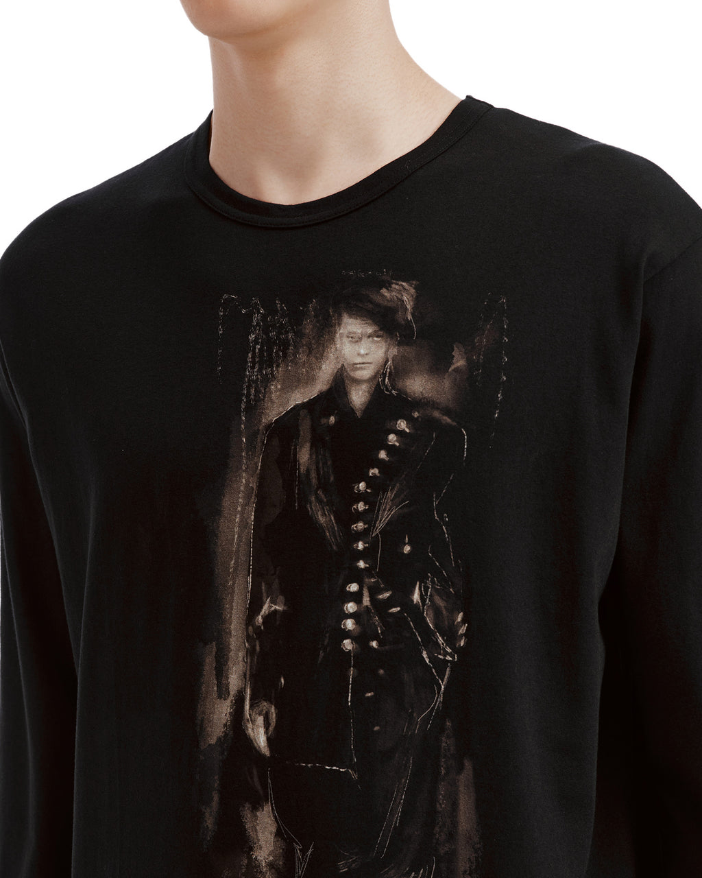 Graphic long sleeve tee